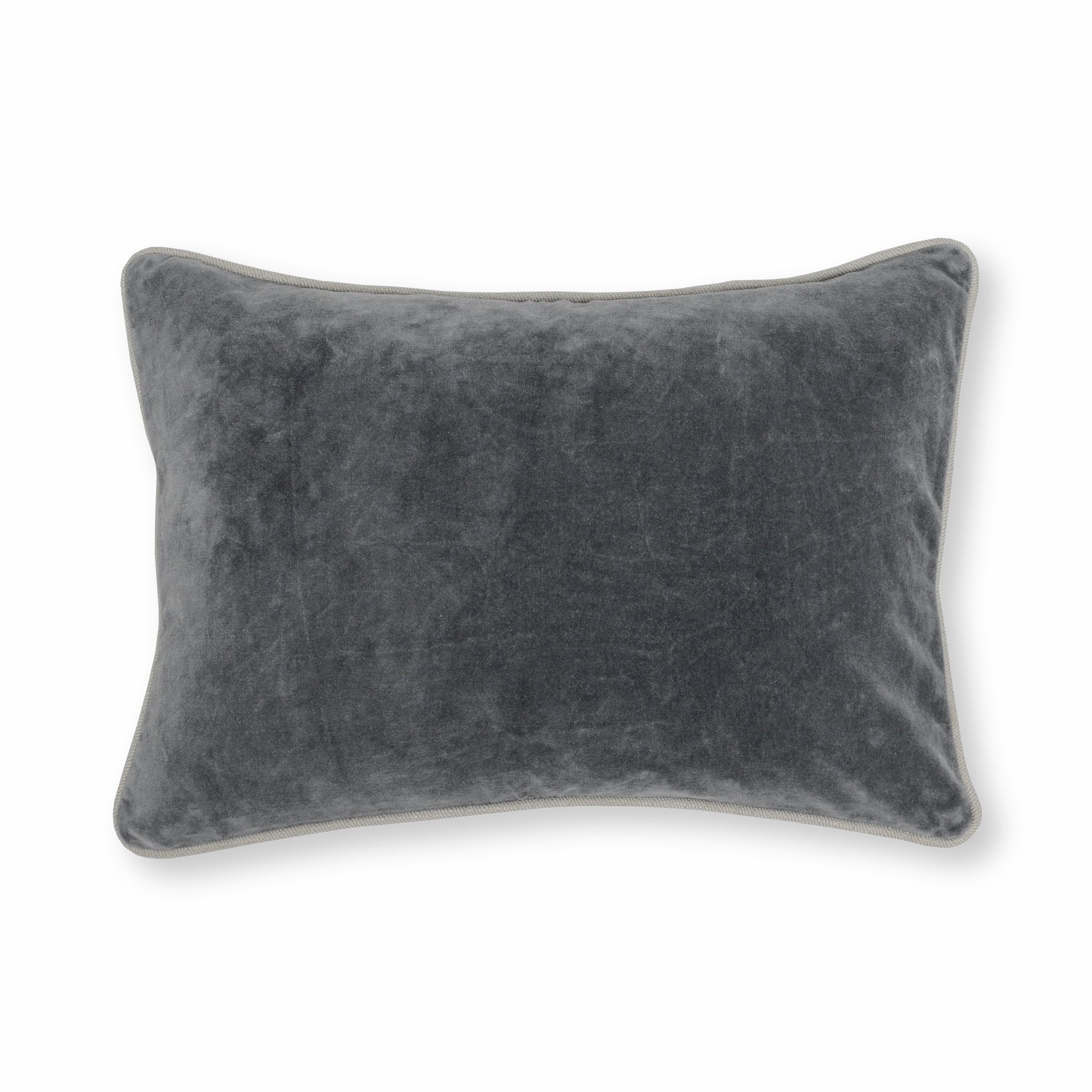 SLD Heirloom Velvet Multiple Sizes - Stone Gray - 18"x18"