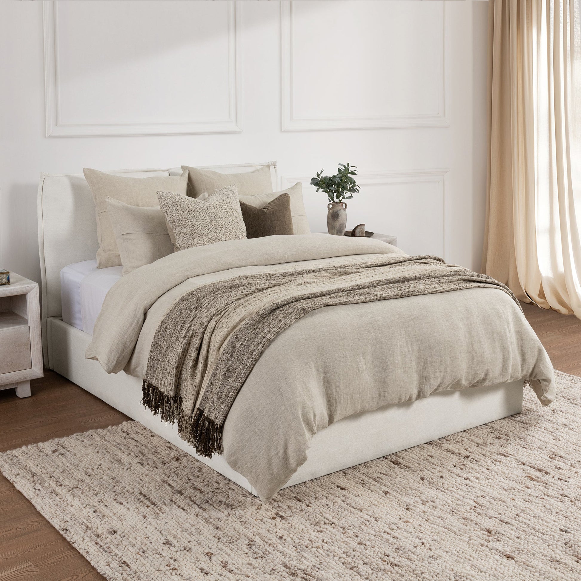 Beaumont Duvet Collection - Linen - King / Set