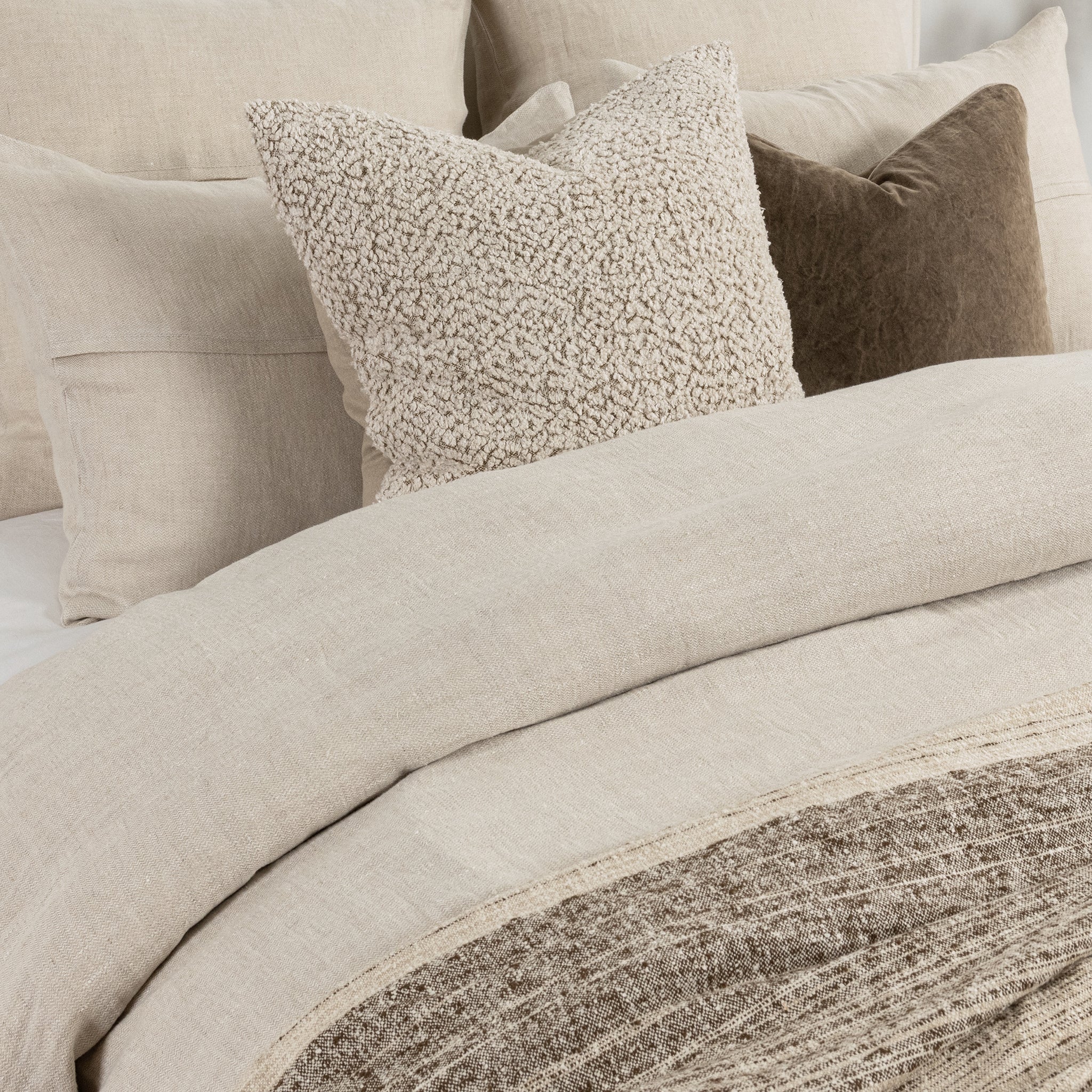 Beaumont Duvet Collection - Linen - King / Set
