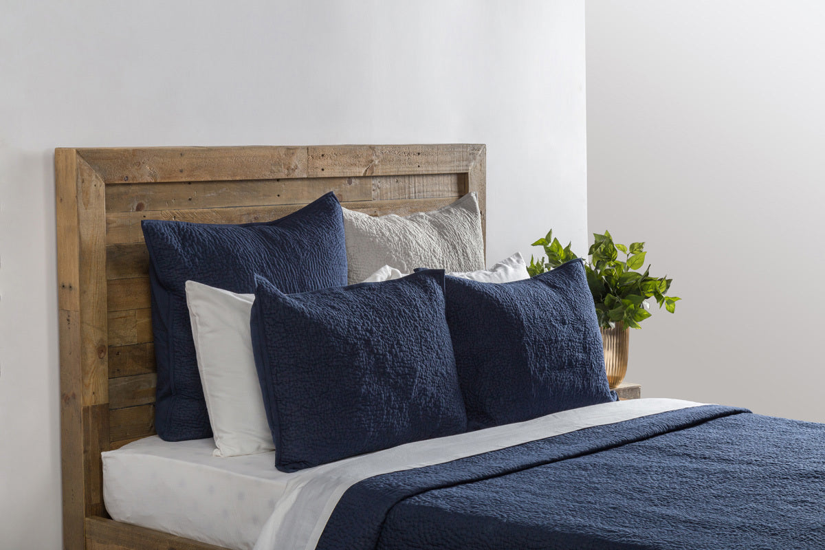 Elara Quilt Collection - Indigo - King / Sham