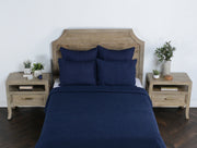 Elara Quilt Collection - Indigo - King / Sham