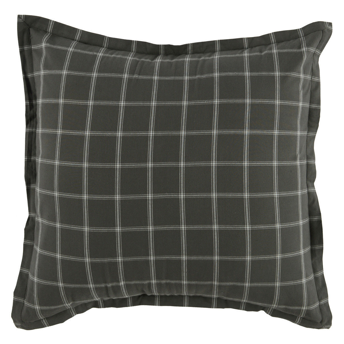 Hudson Plaid Gray Duvet Collection