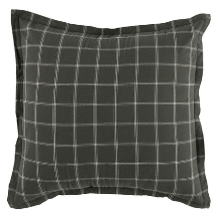 Hudson Duvet Collection - Plaid Gray