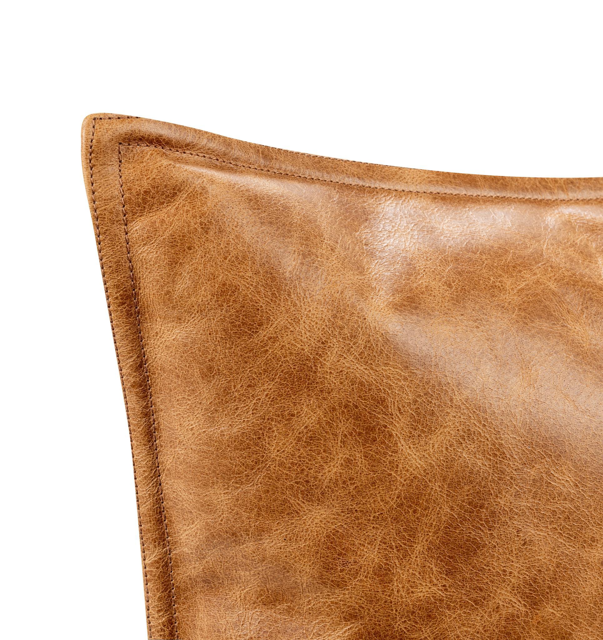 SLD Leather Multiple Sizes - Dumont Chestnut - 22"x22"