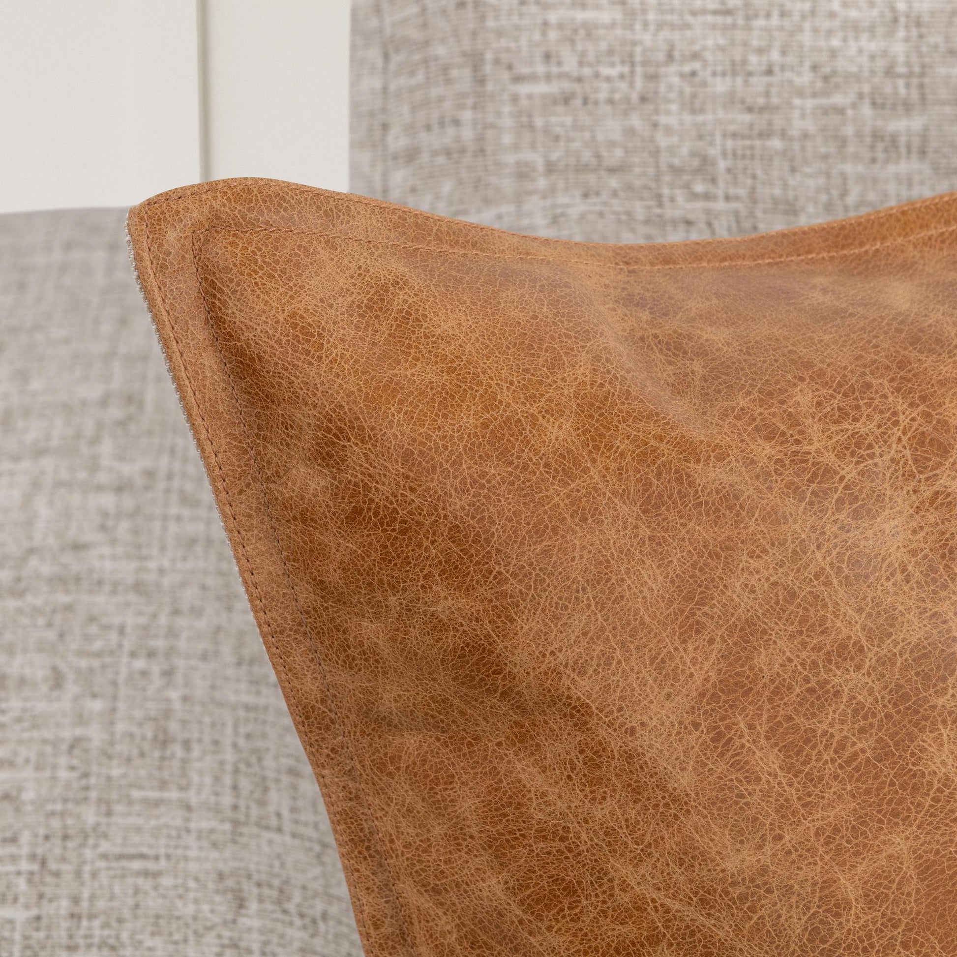SLD Leather Multiple Sizes - Dumont Chestnut - 22"x22"
