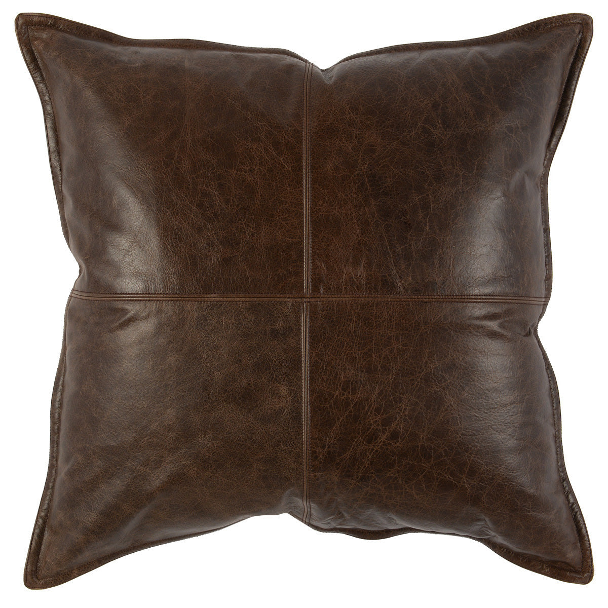 SLD Leather Multiple Sizes - Parsons Cocoa - 22"x22"