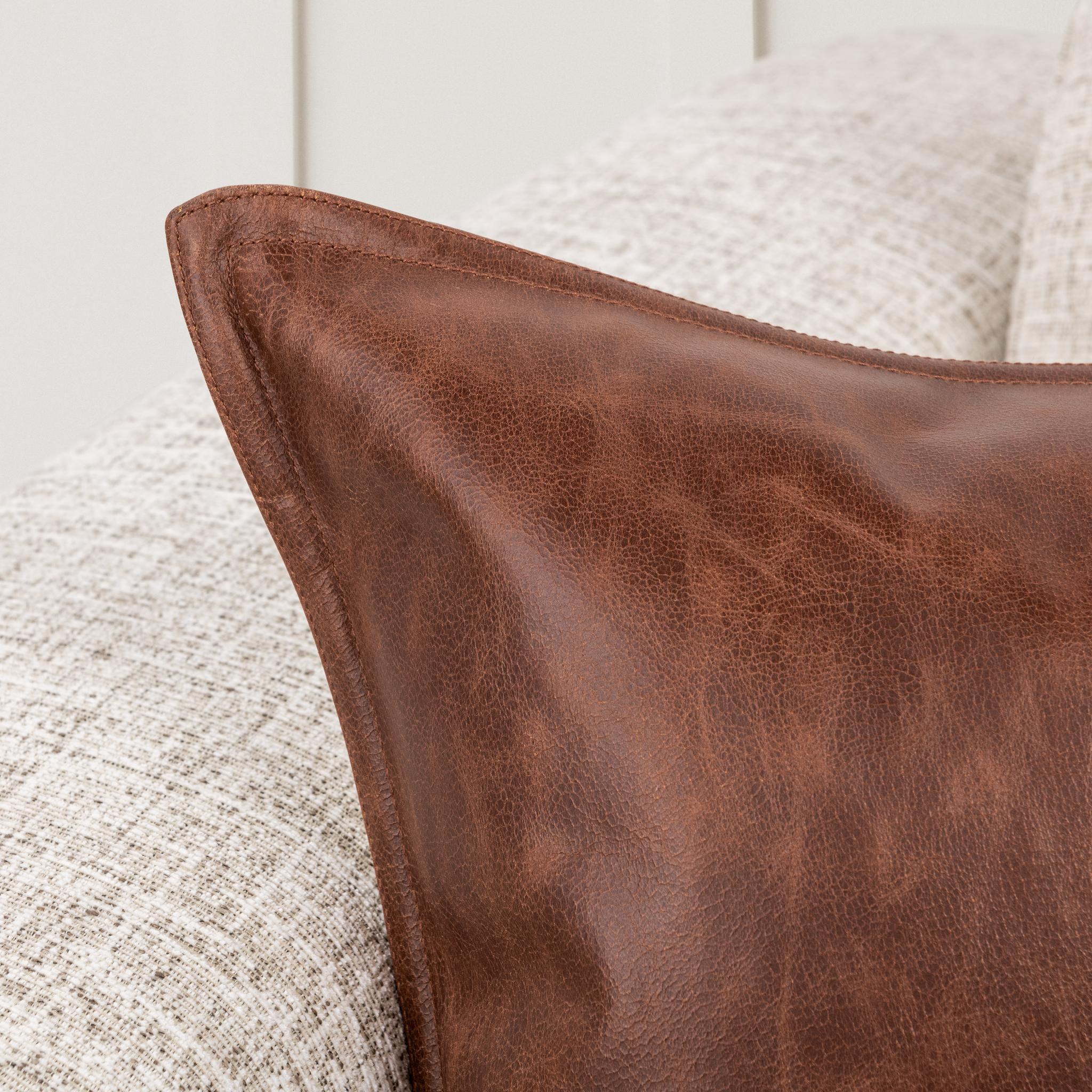SLD Leather Multiple Sizes - Kona Brown - 22"x22"