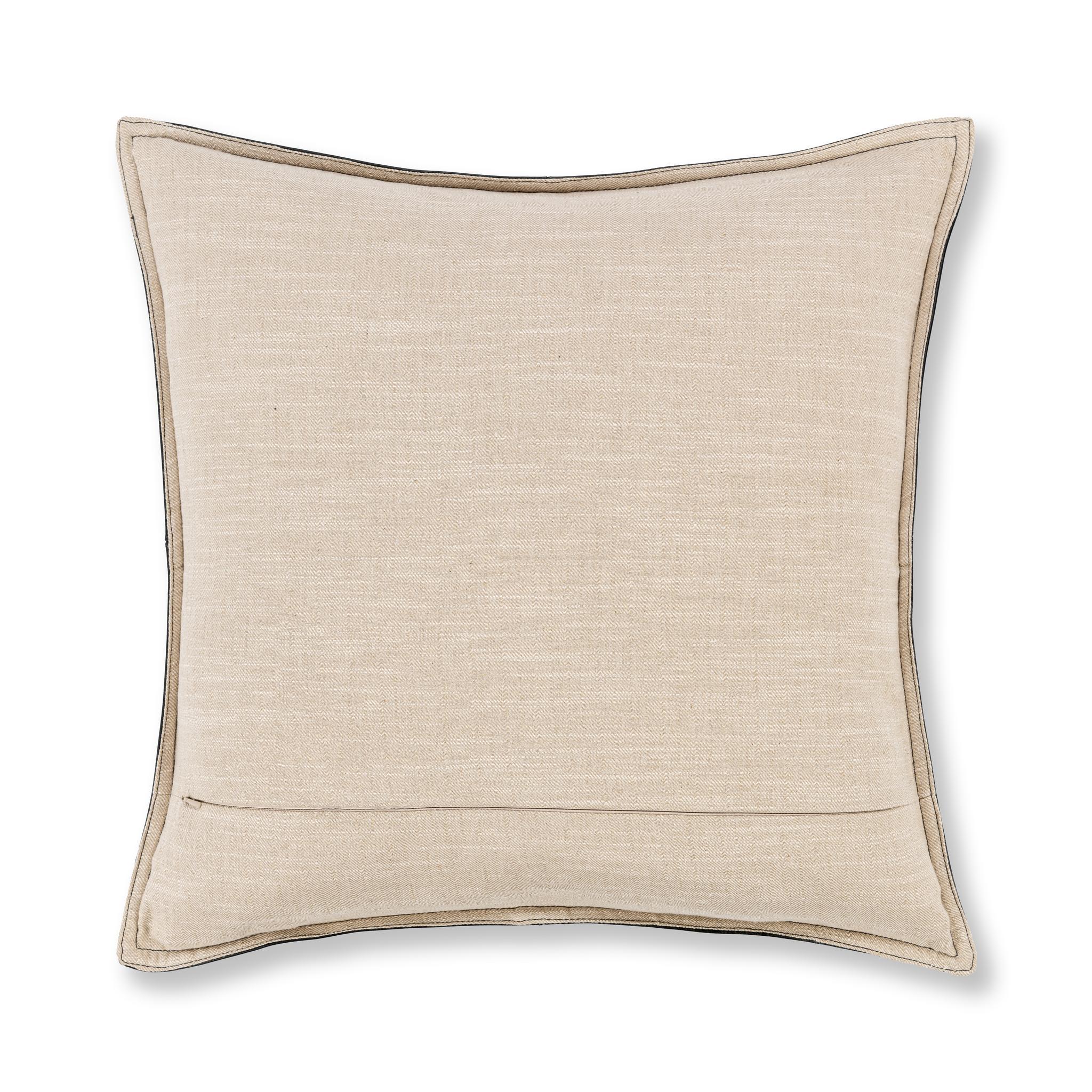 SLD Leather Multiple Sizes - Dexter Onyx - 22"x22"