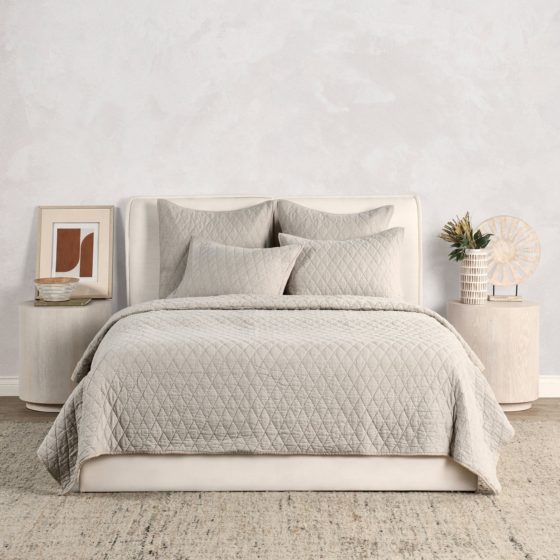 Lana Quilt Collection - Natural - King / Set