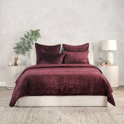 Bari Velvet Quilt Collection - Port - King / Quilt