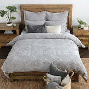 Reagan Duvet Collection - Gray - King / Duvet