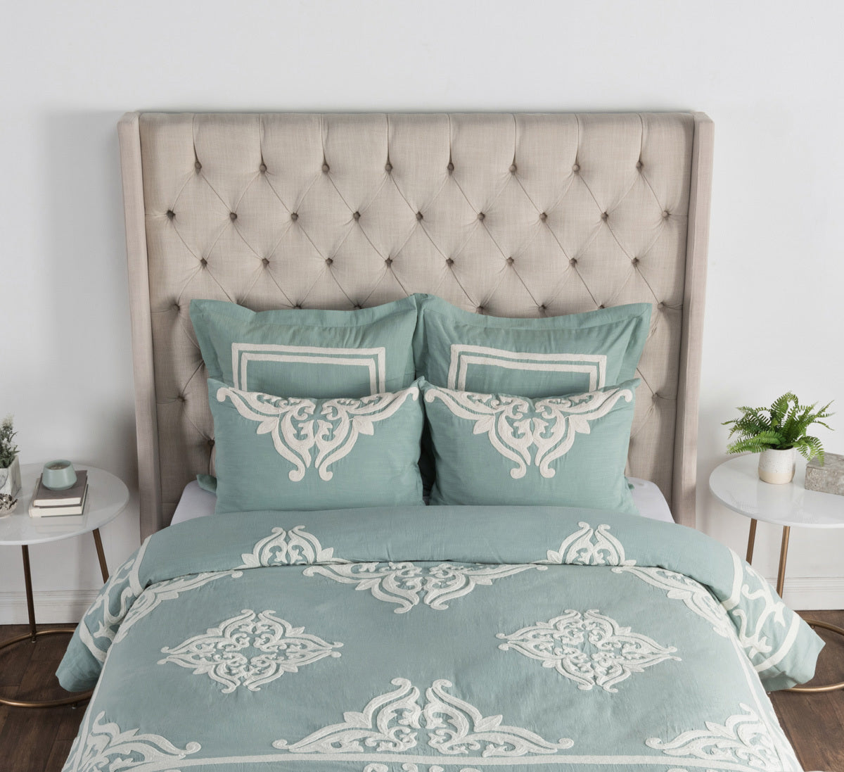 Patrina Duvet Collection - Blue Surf - King / Duvet