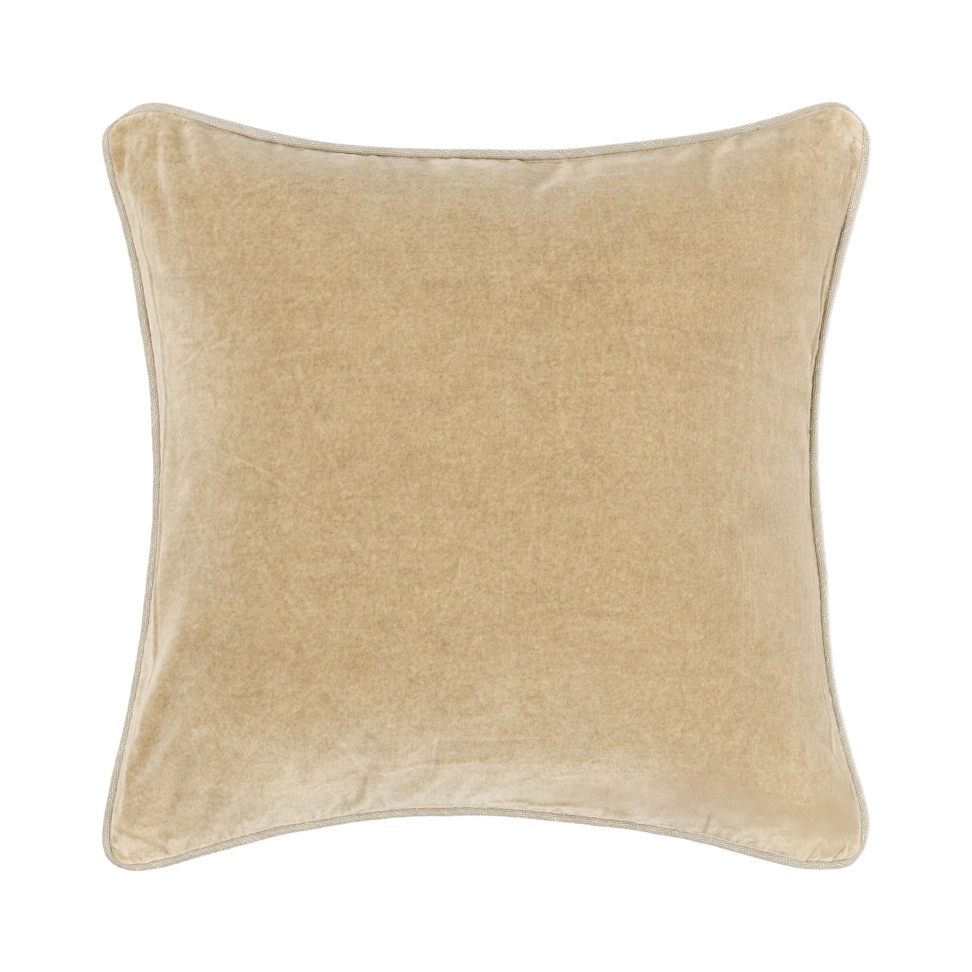 SLD Heirloom Velvet Multiple Sizes - Wheat - 18"x18"