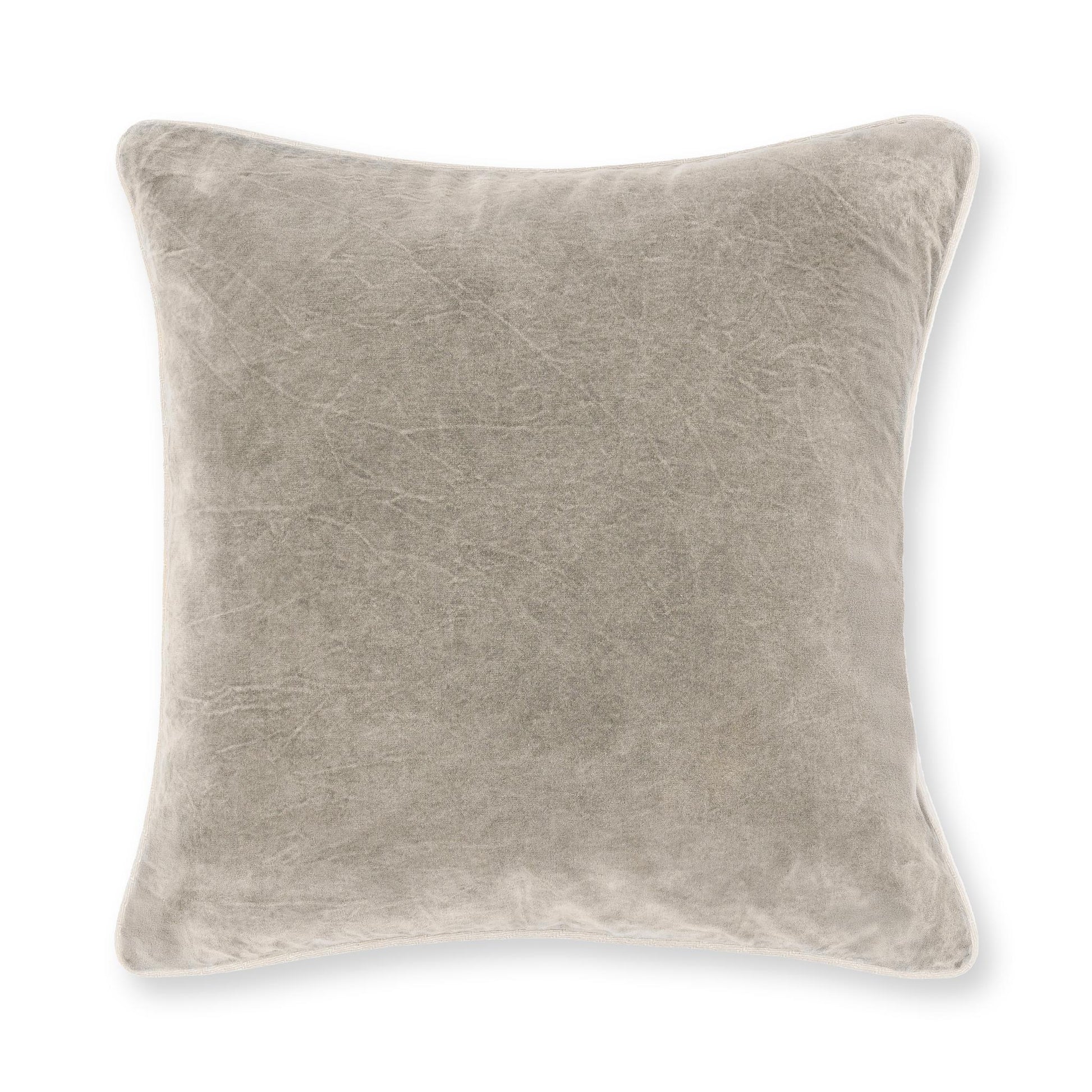 SLD Heirloom Velvet Multiple Sizes - Silver - 18"x18"