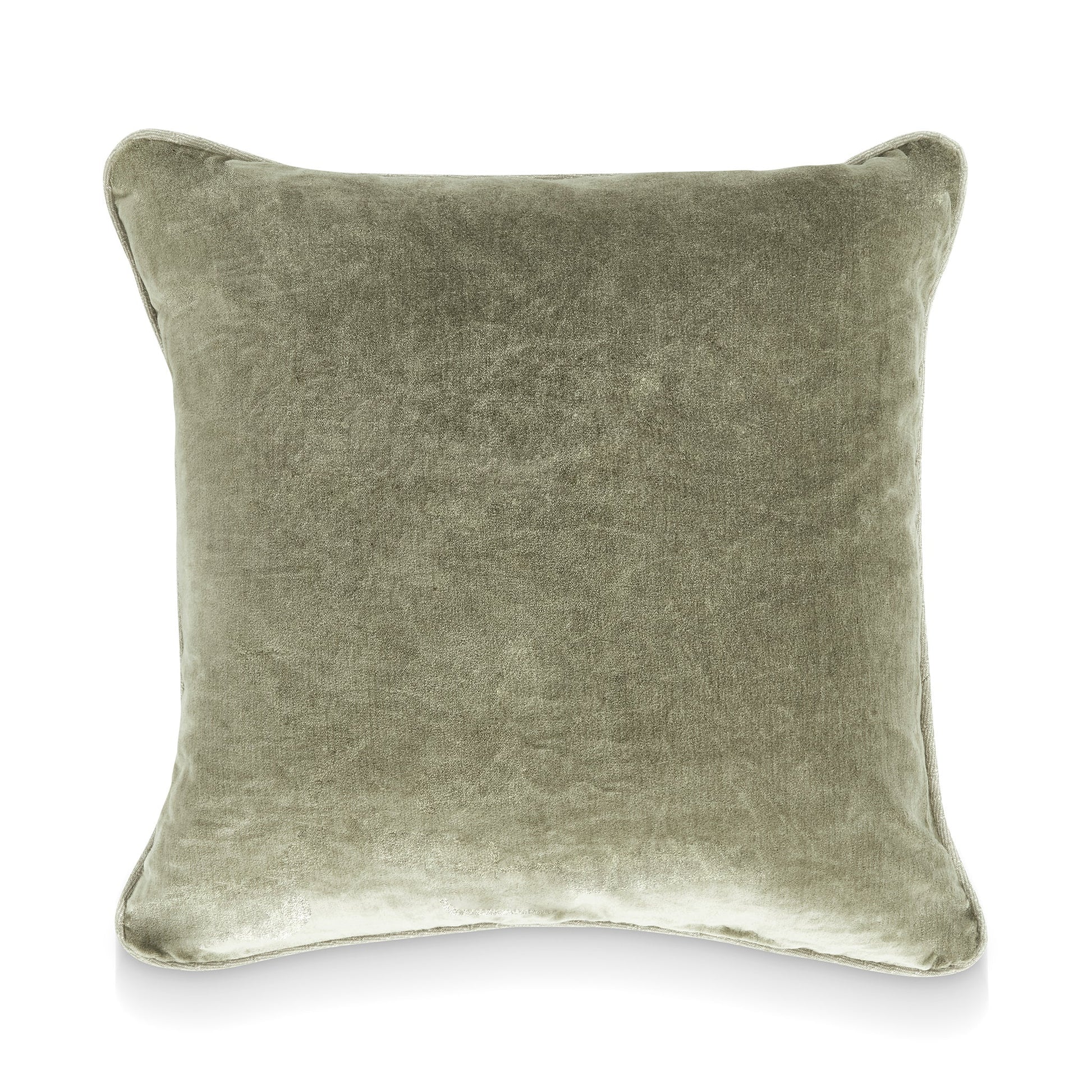 SLD Heirloom Velvet Multiple Sizes - Moss - 18"x18"