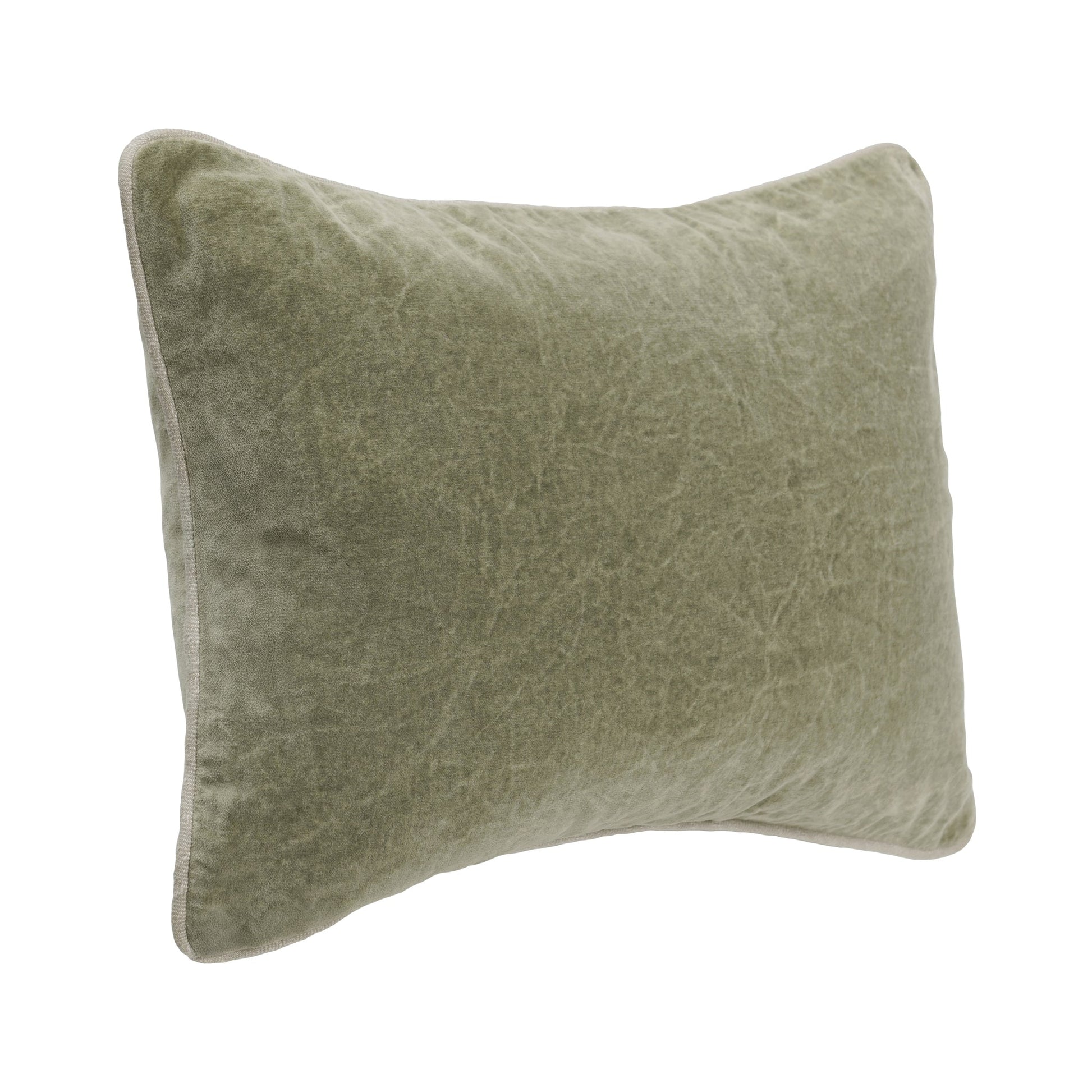 SLD Heirloom Velvet Multiple Sizes - Moss - 18"x18"