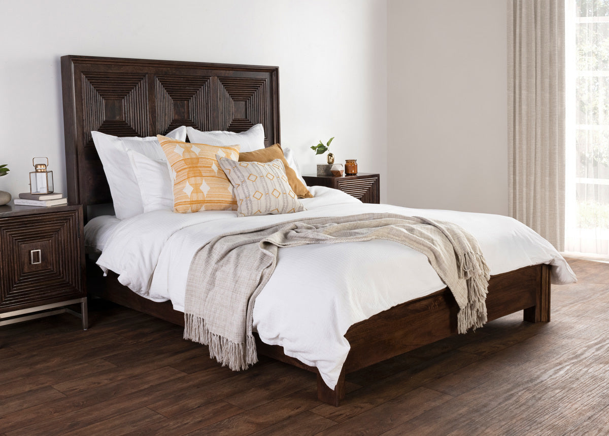 Karina Duvet Cover - White - King / Set