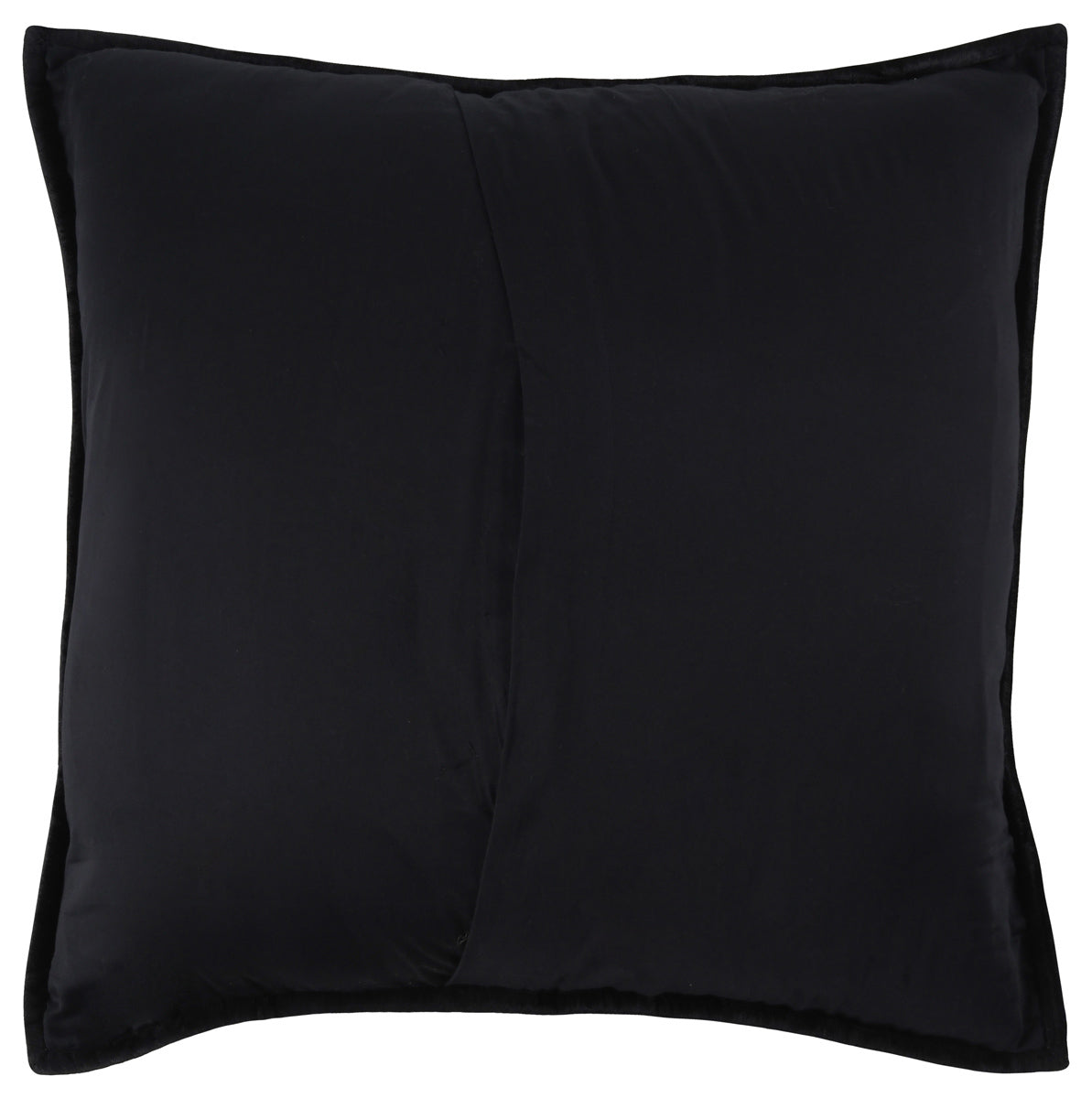 Bari Velvet Quilt Collection - Onyx - Queen / Set