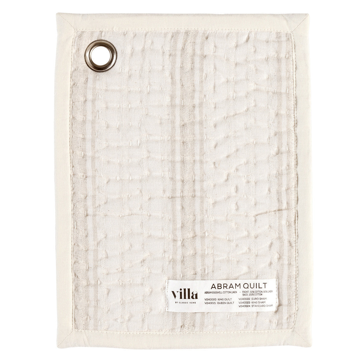 Abram Eggshell Quilt Collection