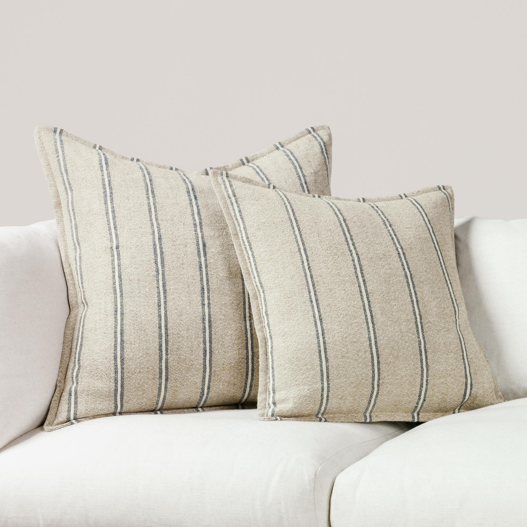 CP Delgada Multiple Sizes - Natural/Blue - 20"x20"