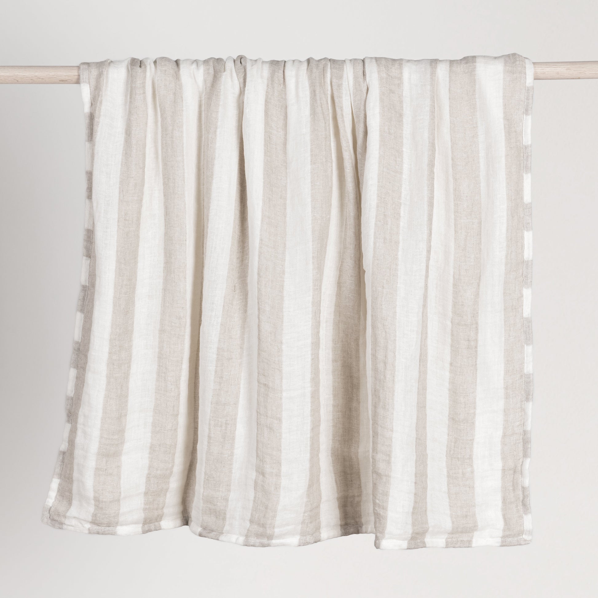 TC Atwater 50x70 Throw - Ivory/Natural