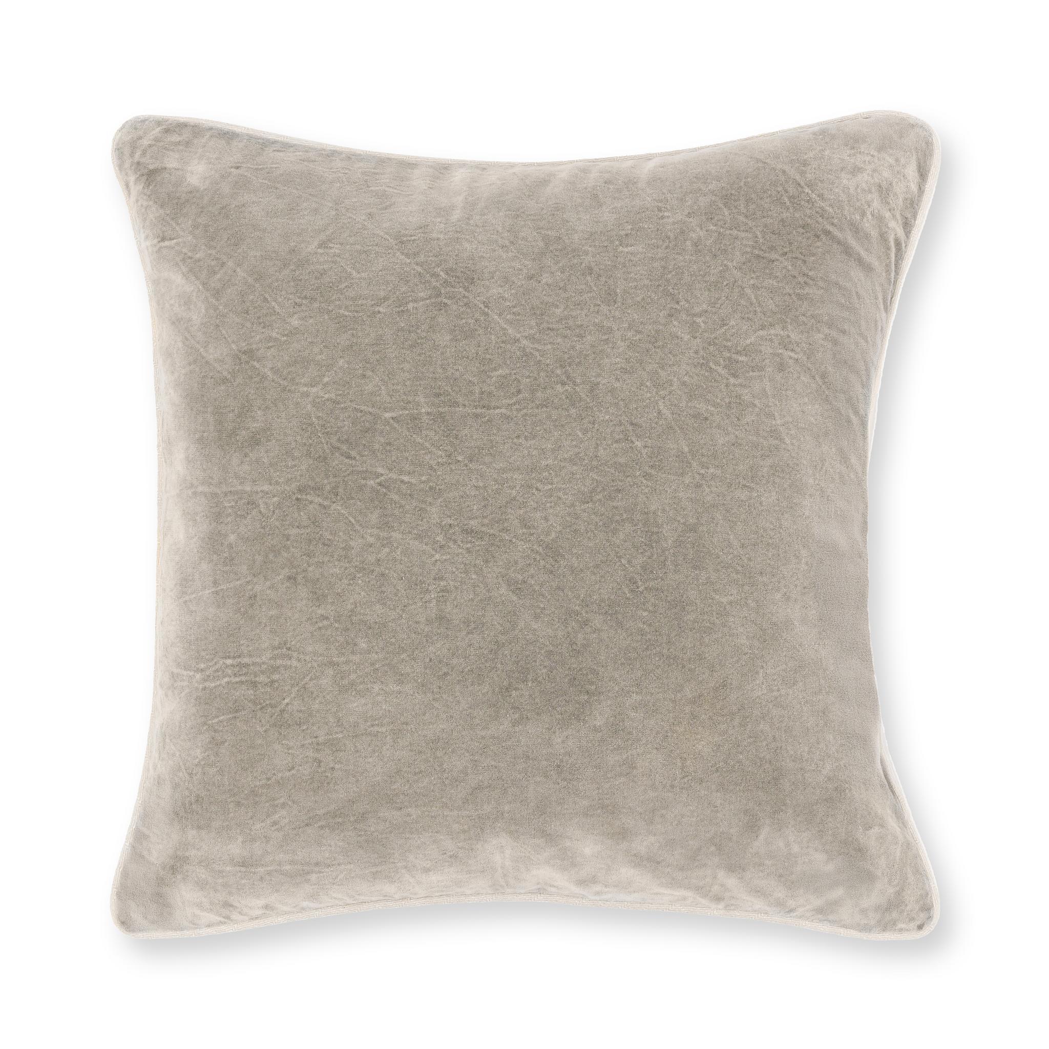 SLD Heirloom Velvet Multiple Sizes - Silver - 18"x18"