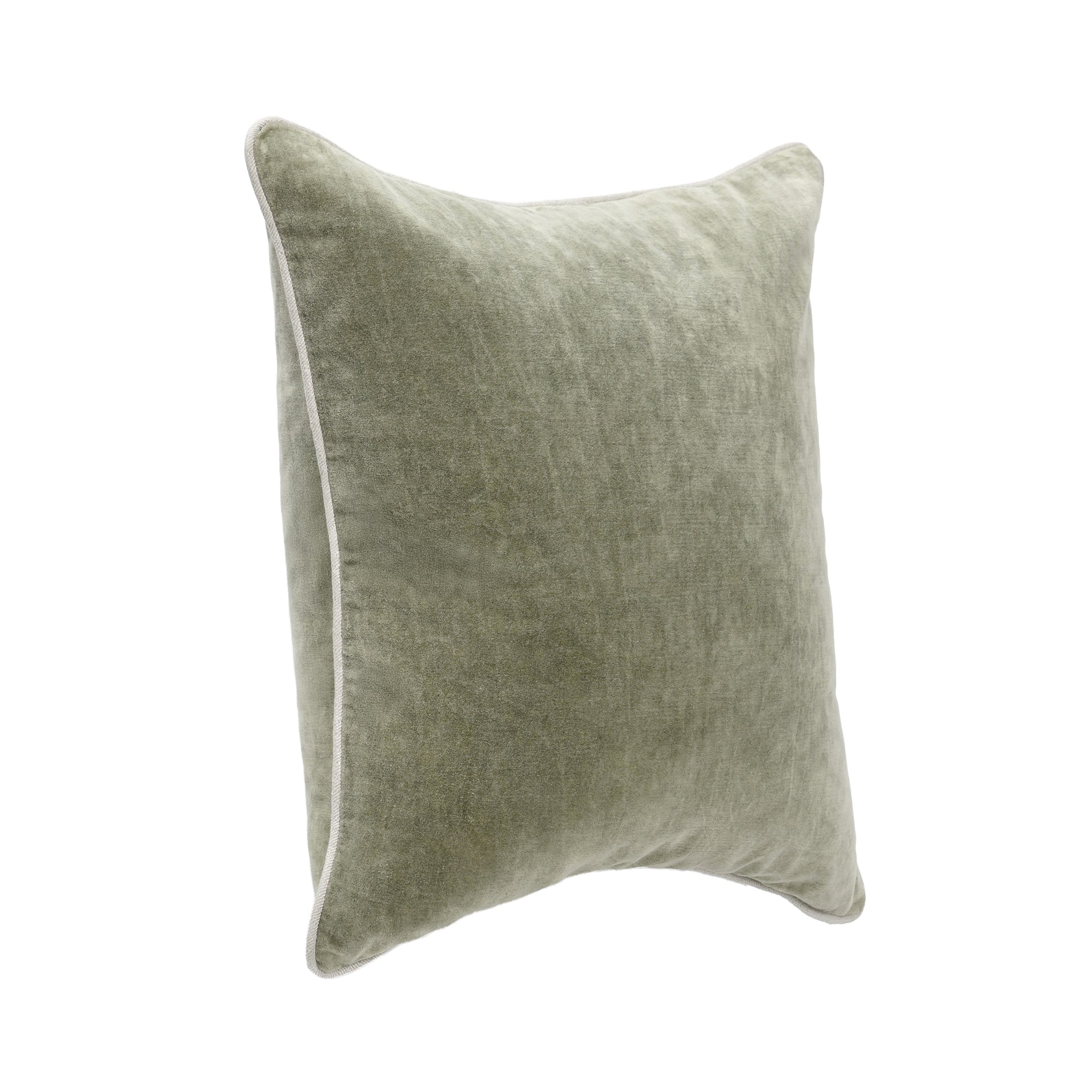 SLD Heirloom Velvet Multiple Sizes - Moss - 18"x18"