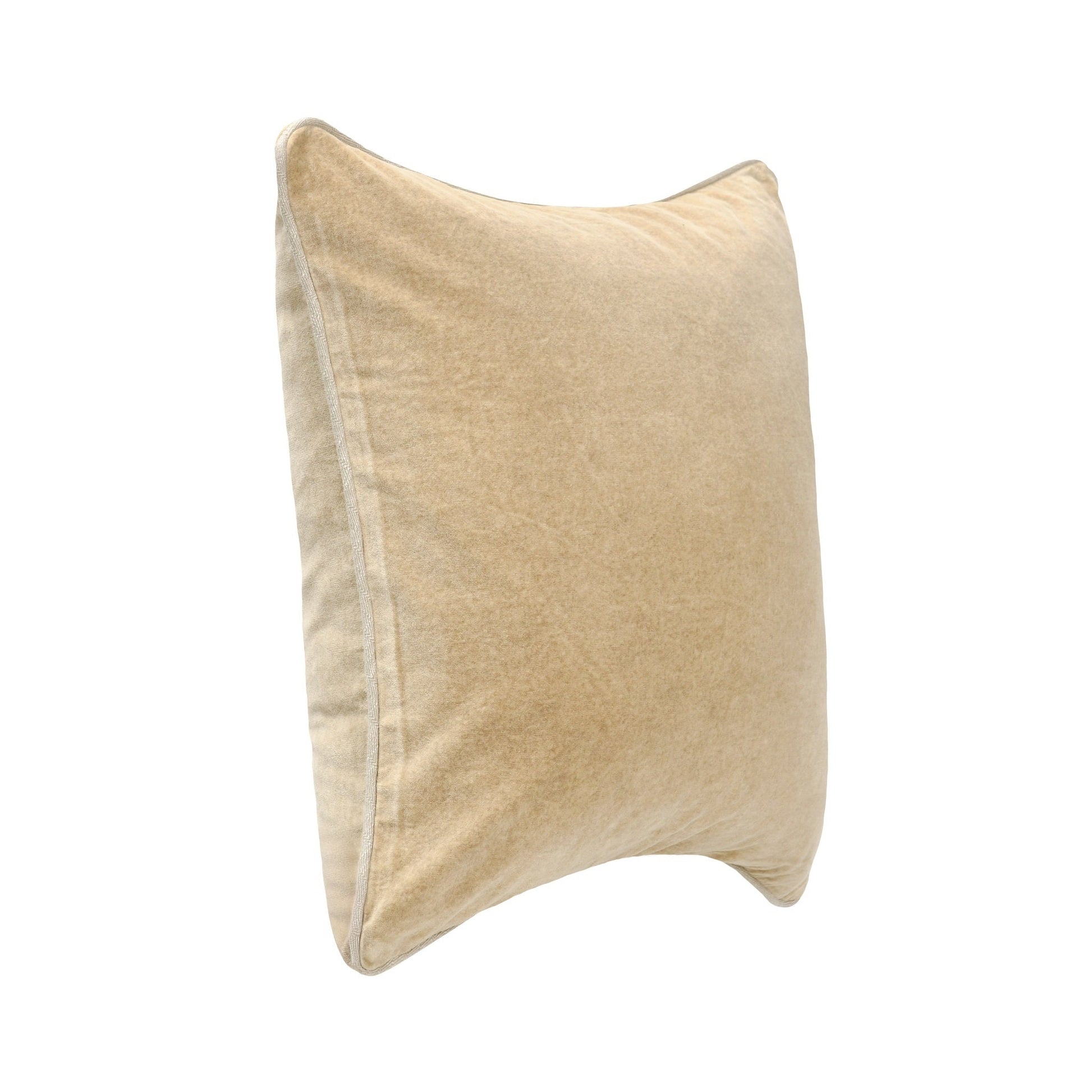 SLD Heirloom Velvet Multiple Sizes - Wheat - 18"x18"