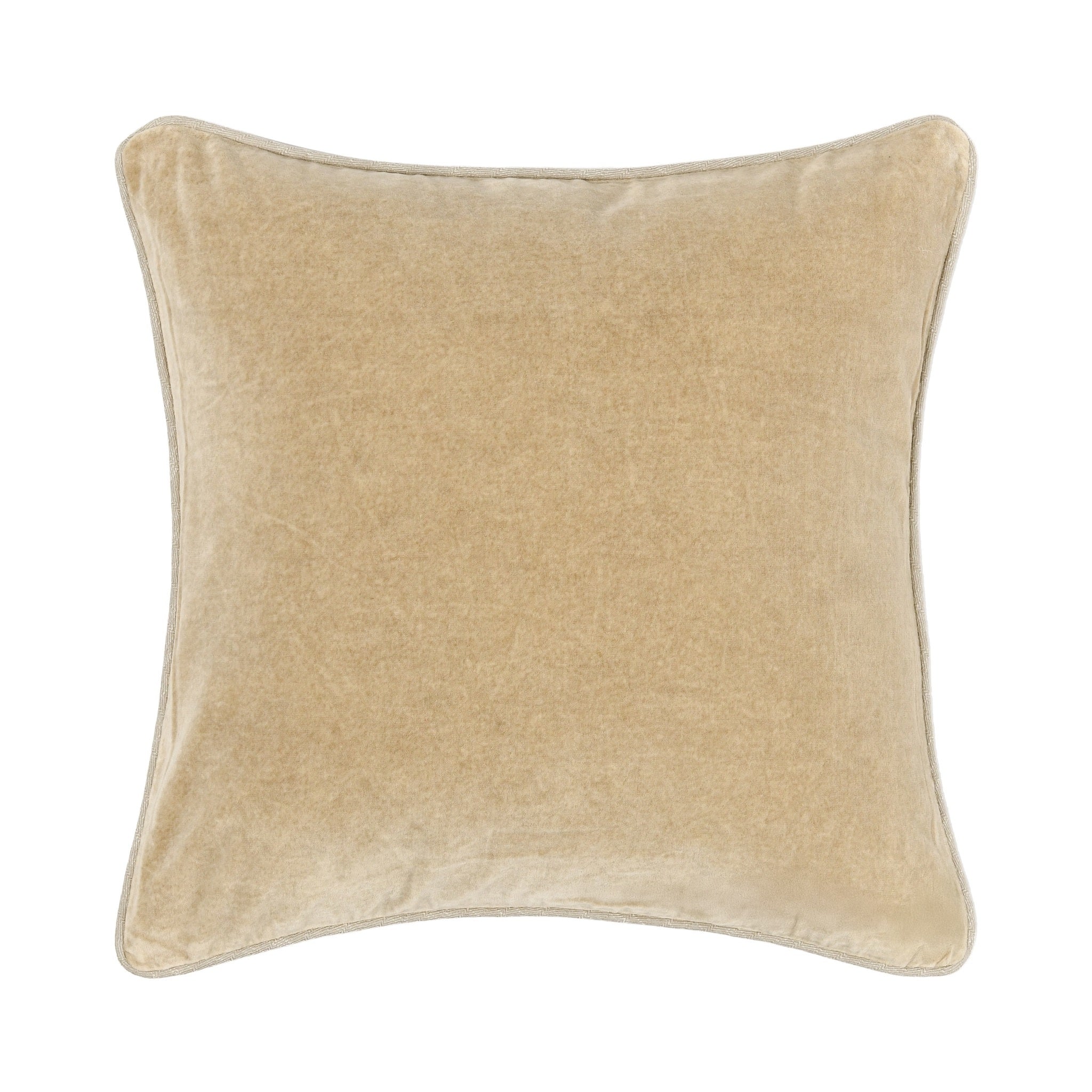SLD Heirloom Velvet Multiple Sizes - Wheat - 18"x18"