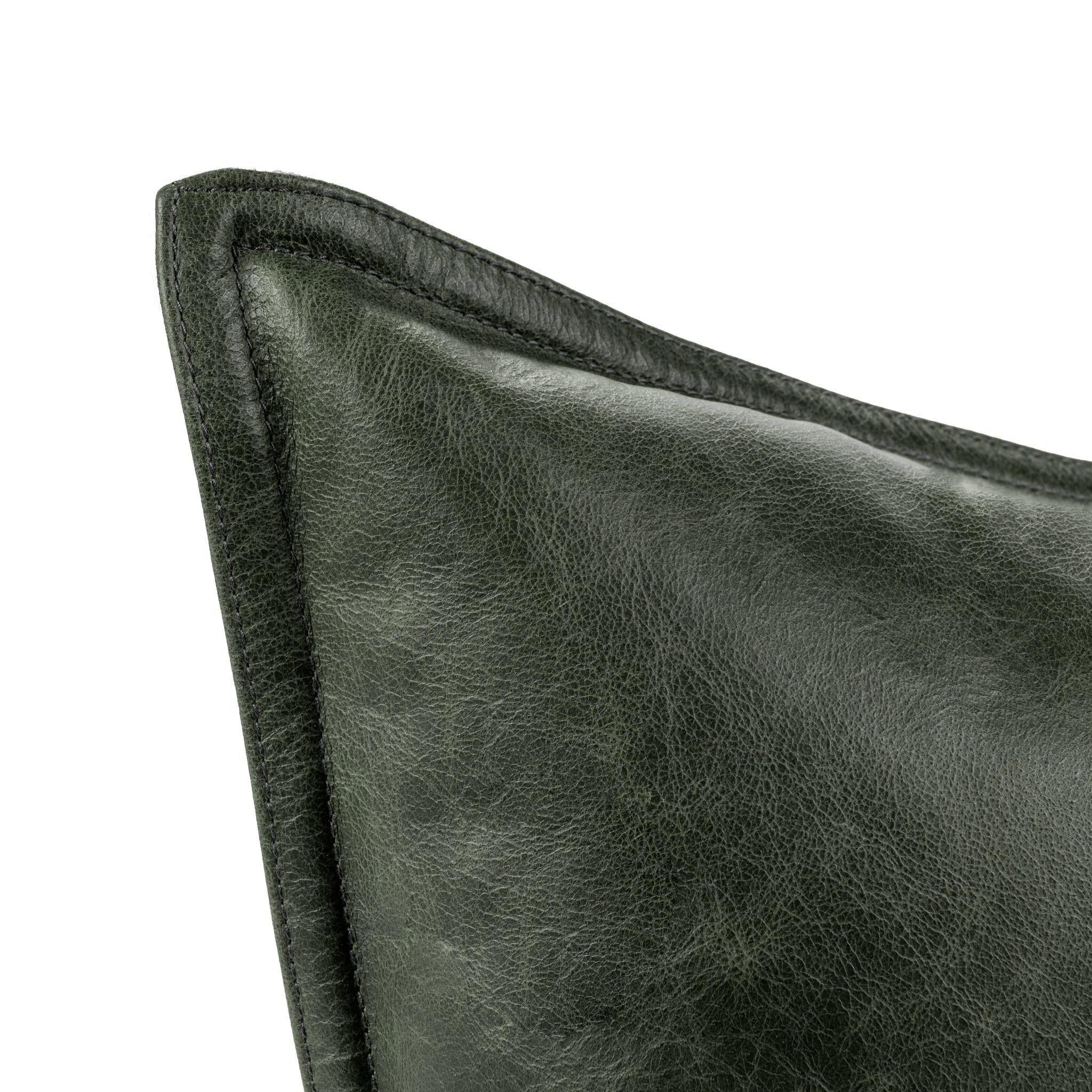 SLD Leather Multiple Sizes - Acre Forest Green - 14"x26"