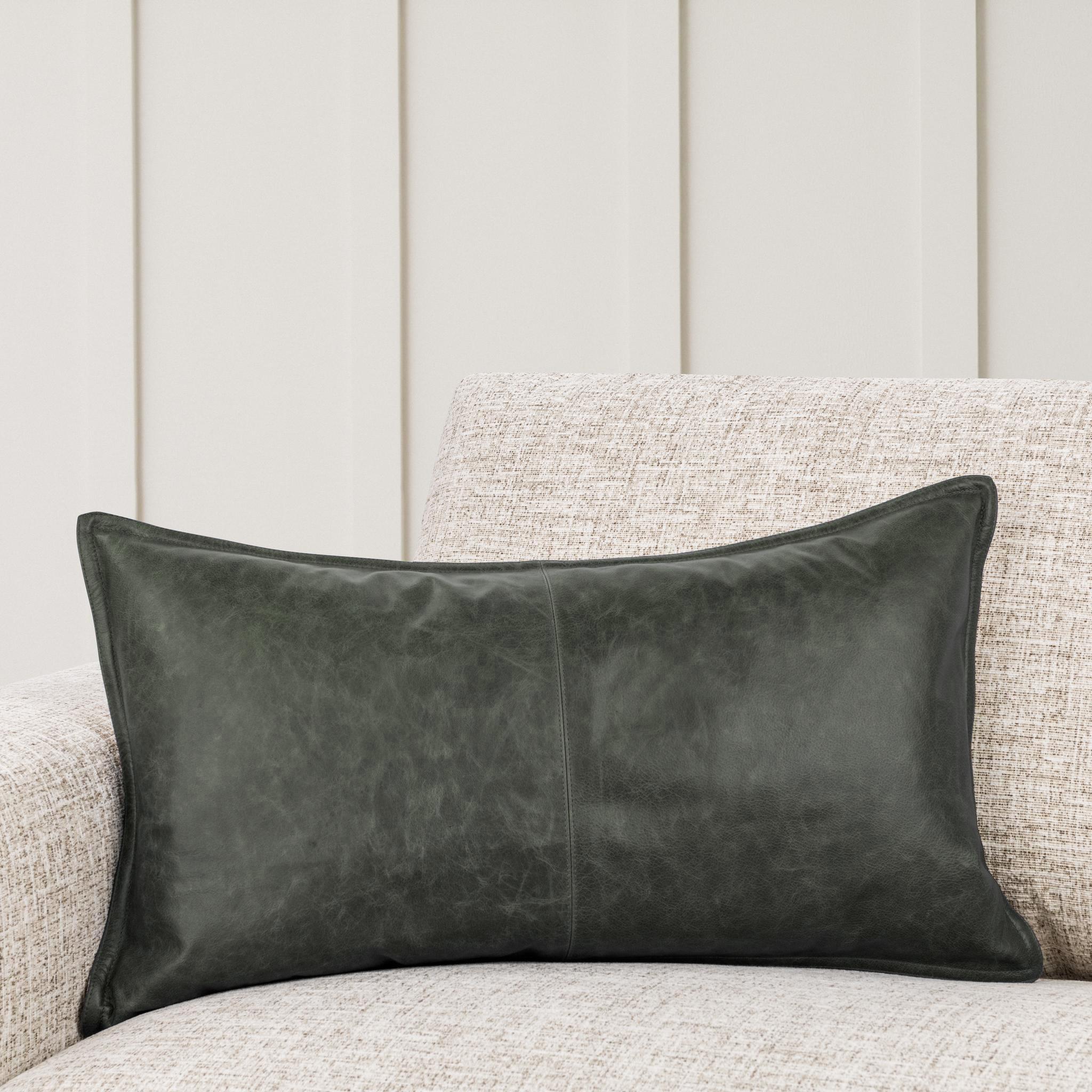 SLD Leather Multiple Sizes - Acre Forest Green - 14"x26"