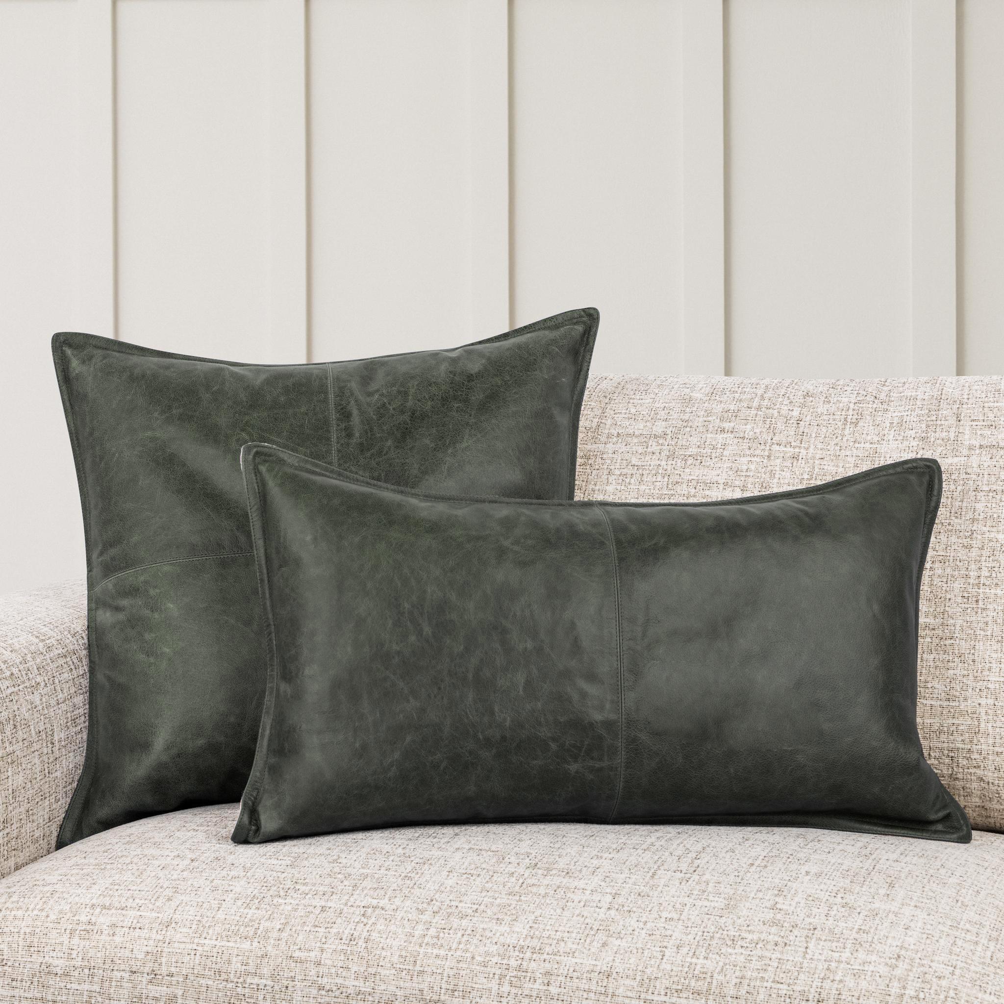 SLD Leather Multiple Sizes - Acre Forest Green - 14"x26"