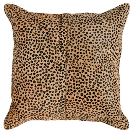 DV Leopard Hide Camel/Black Multiple Sizes