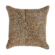 DV Leopard Hide Multiple Sizes - Camel/Black - 20"x20"