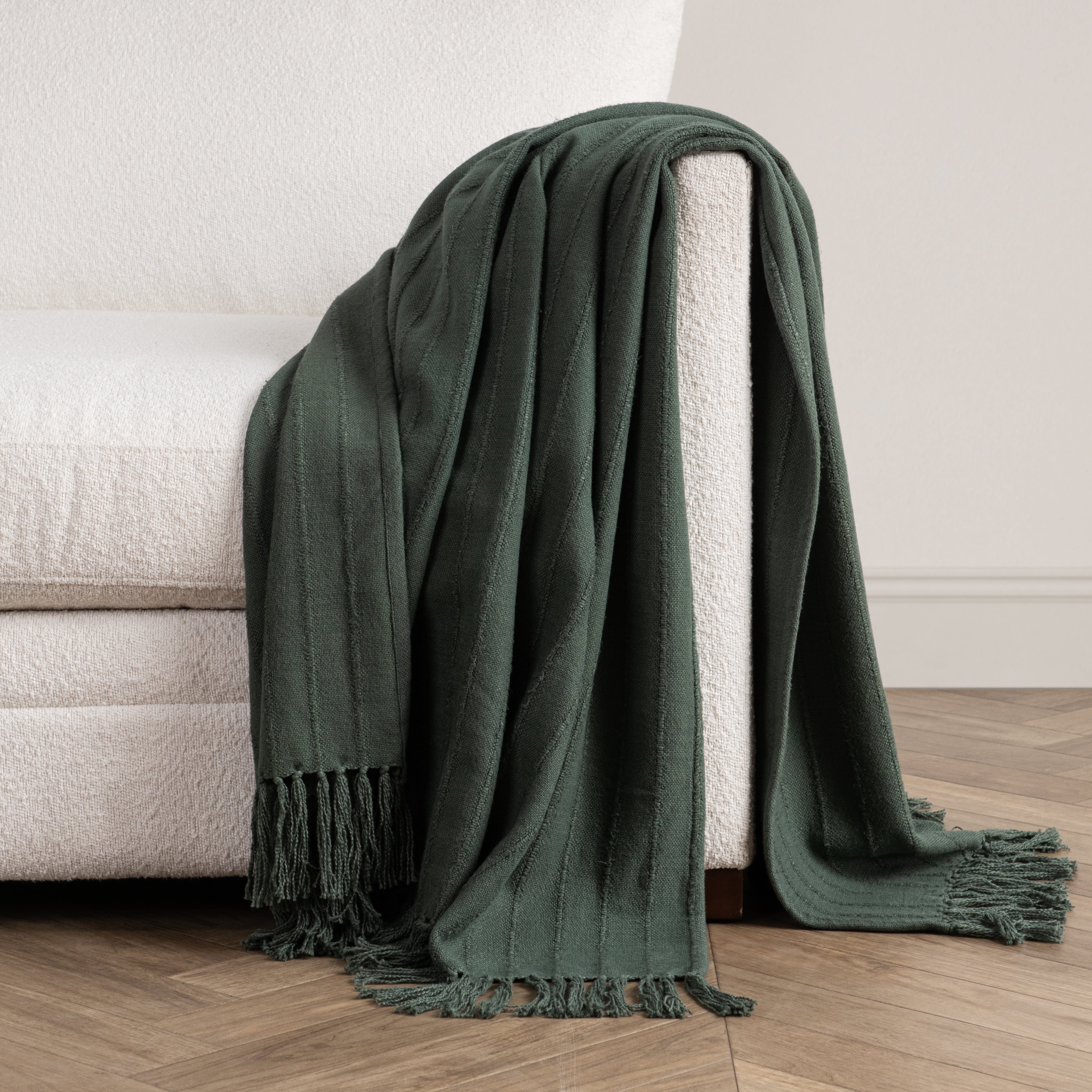 TC Hunter 50x70 Throw - Forest Green