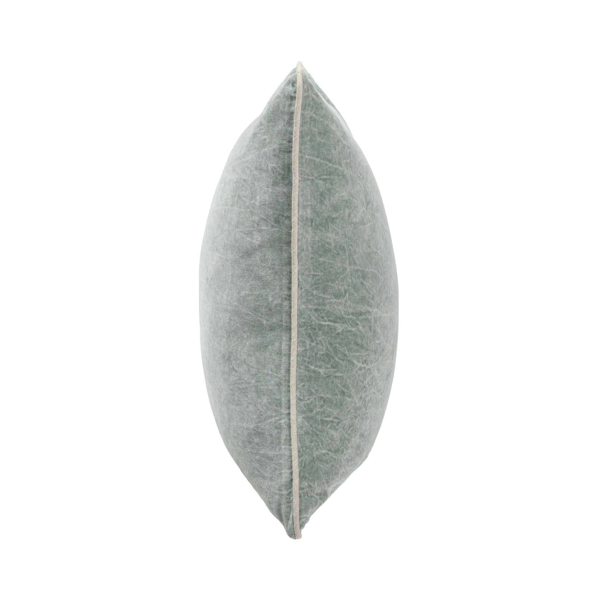 SLD Heirloom Velvet Multiple Sizes - Bay Green - 18"x18"