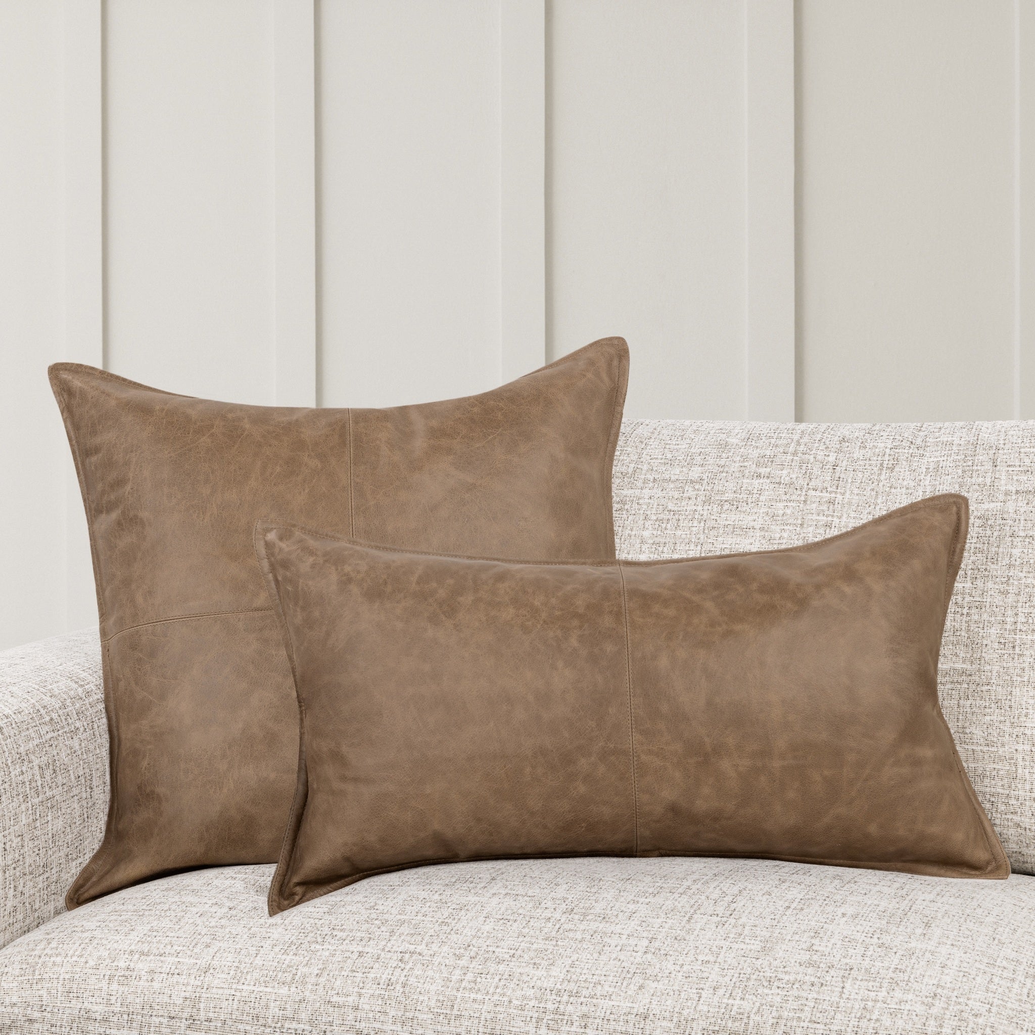 SLD Leather Multiple Sizes - Sandstorm Taupe - 14"x26"