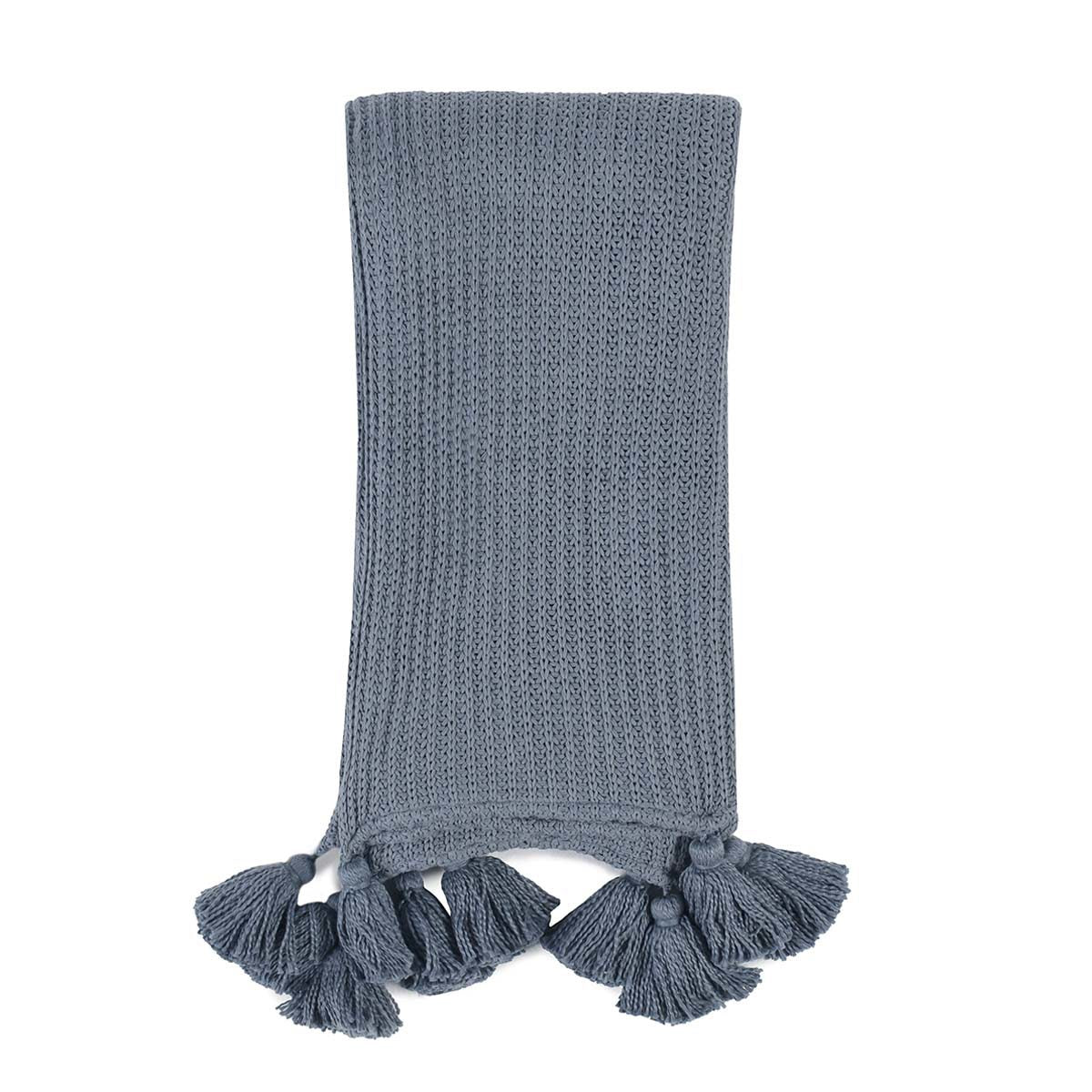TC Veda 50x70 Throw - Sea Fog Blue