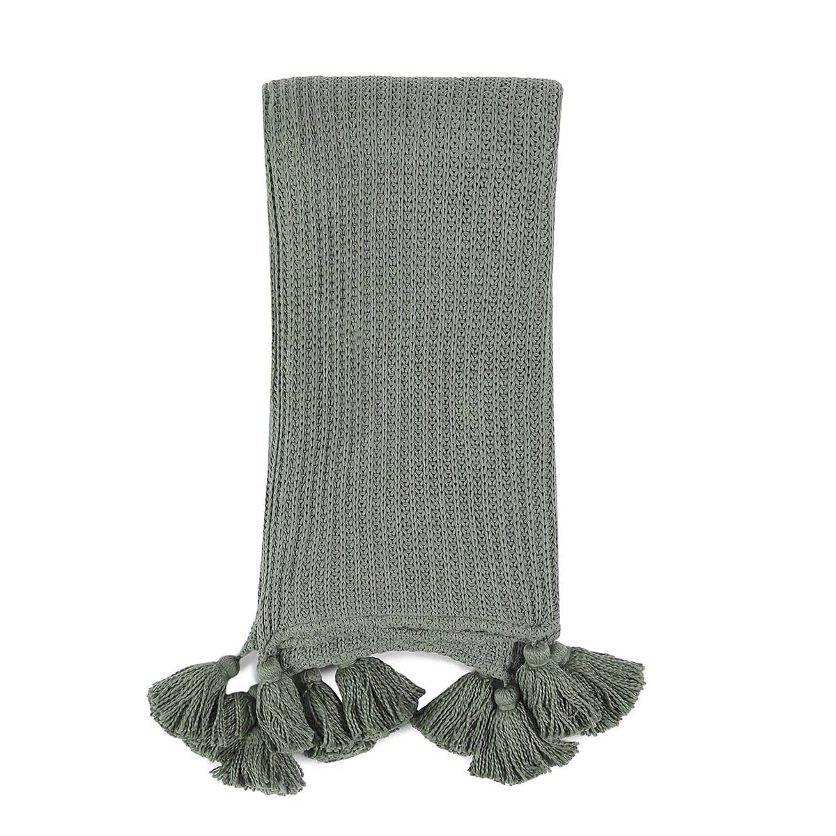 TC Veda 50x70 Throw - Sea Fog Blue