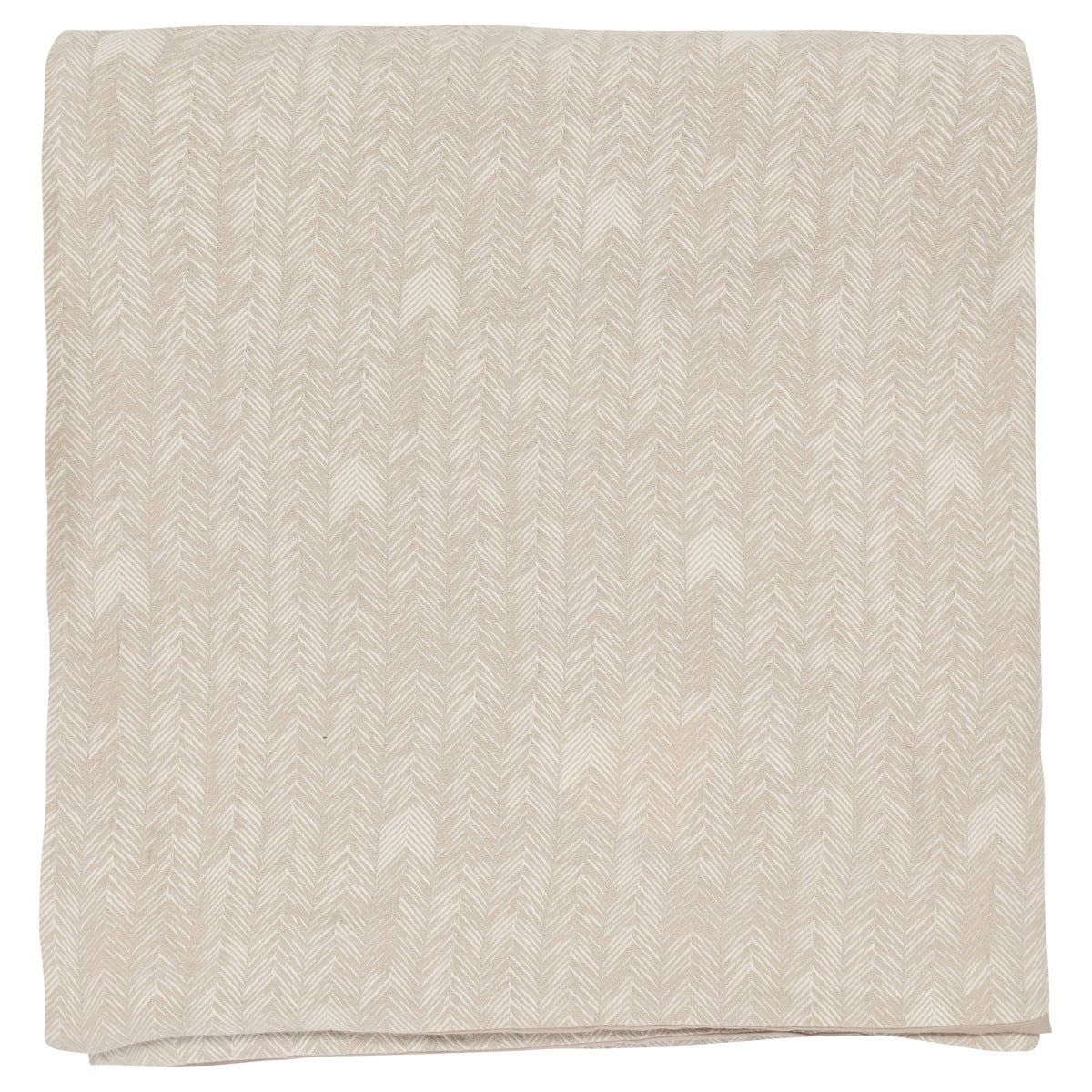 French Herringbone Duvet Collection - Natural - Queen / Duvet