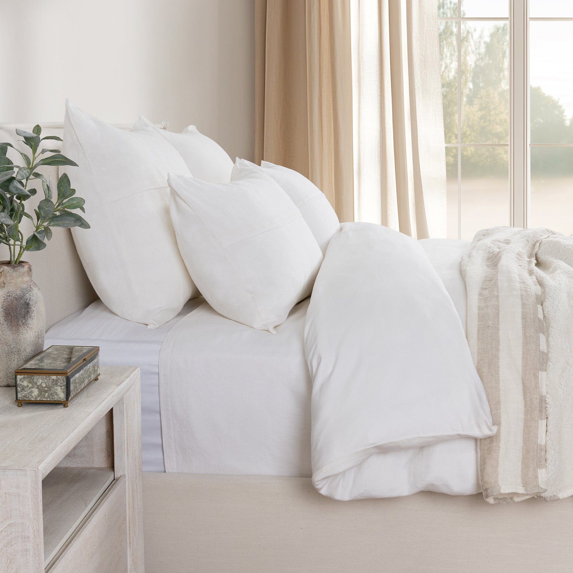Beaumont Duvet Collection - Cloud - King / Set