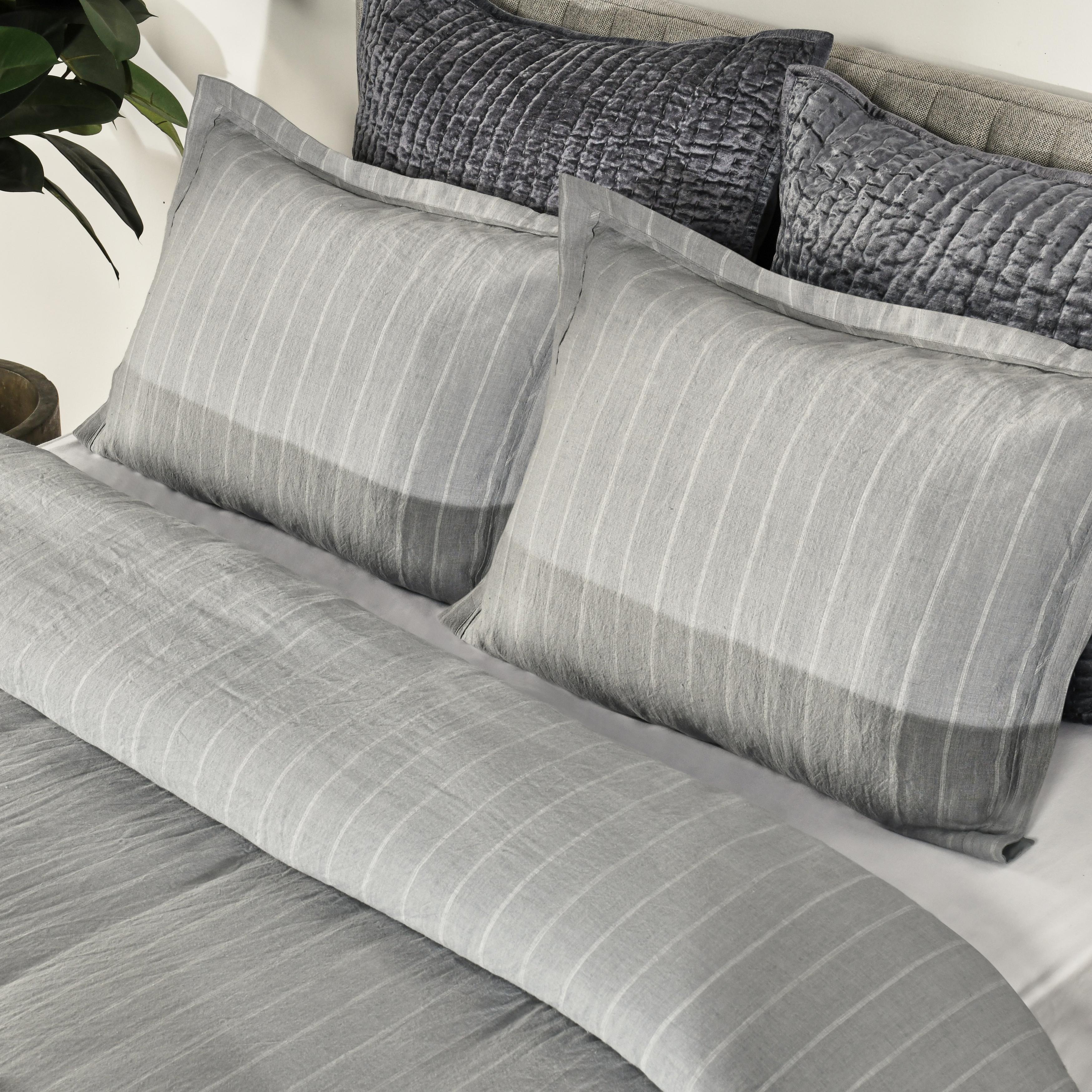 Monaco Duvet Collection - Sea Fog - King / Set