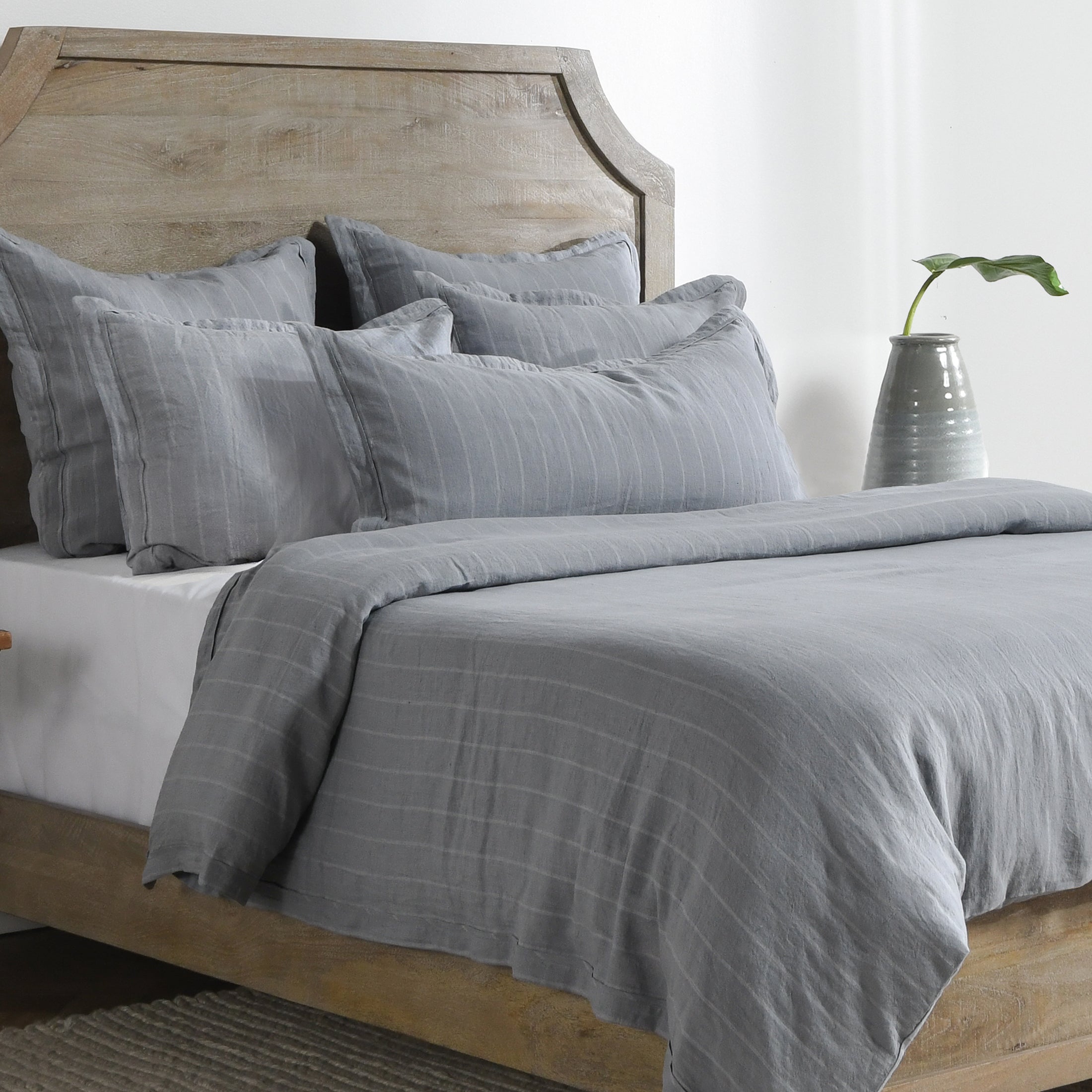Monaco Duvet Collection - Sea Fog - King / Set