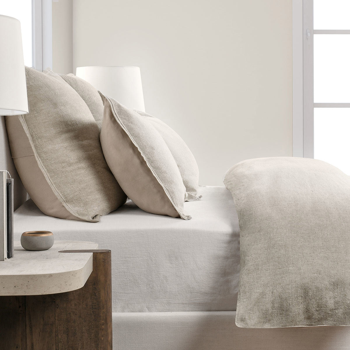 Talia Duvet Collection - Natural - King / Set