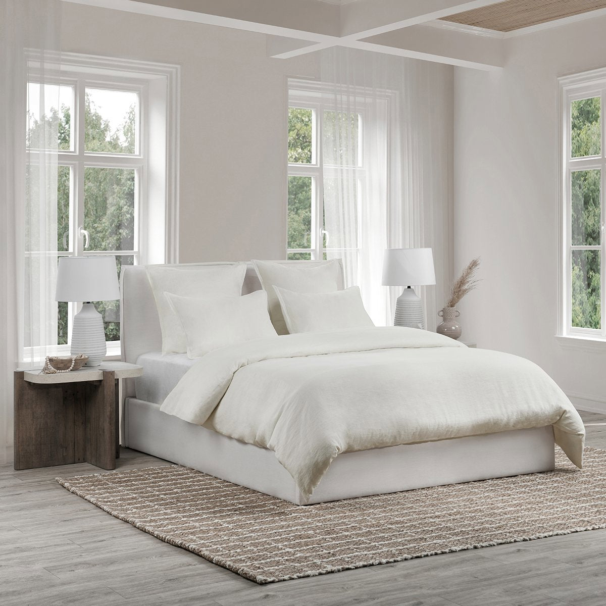 Talia Duvet Collection - Cloud - King / Set