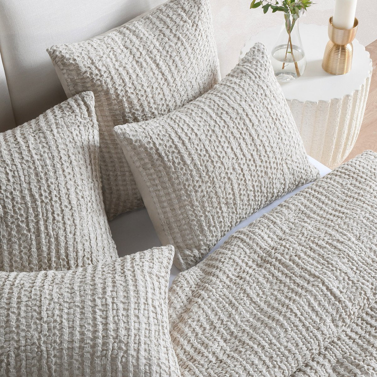 Colmar Quilt Collection - Natural - King / Set