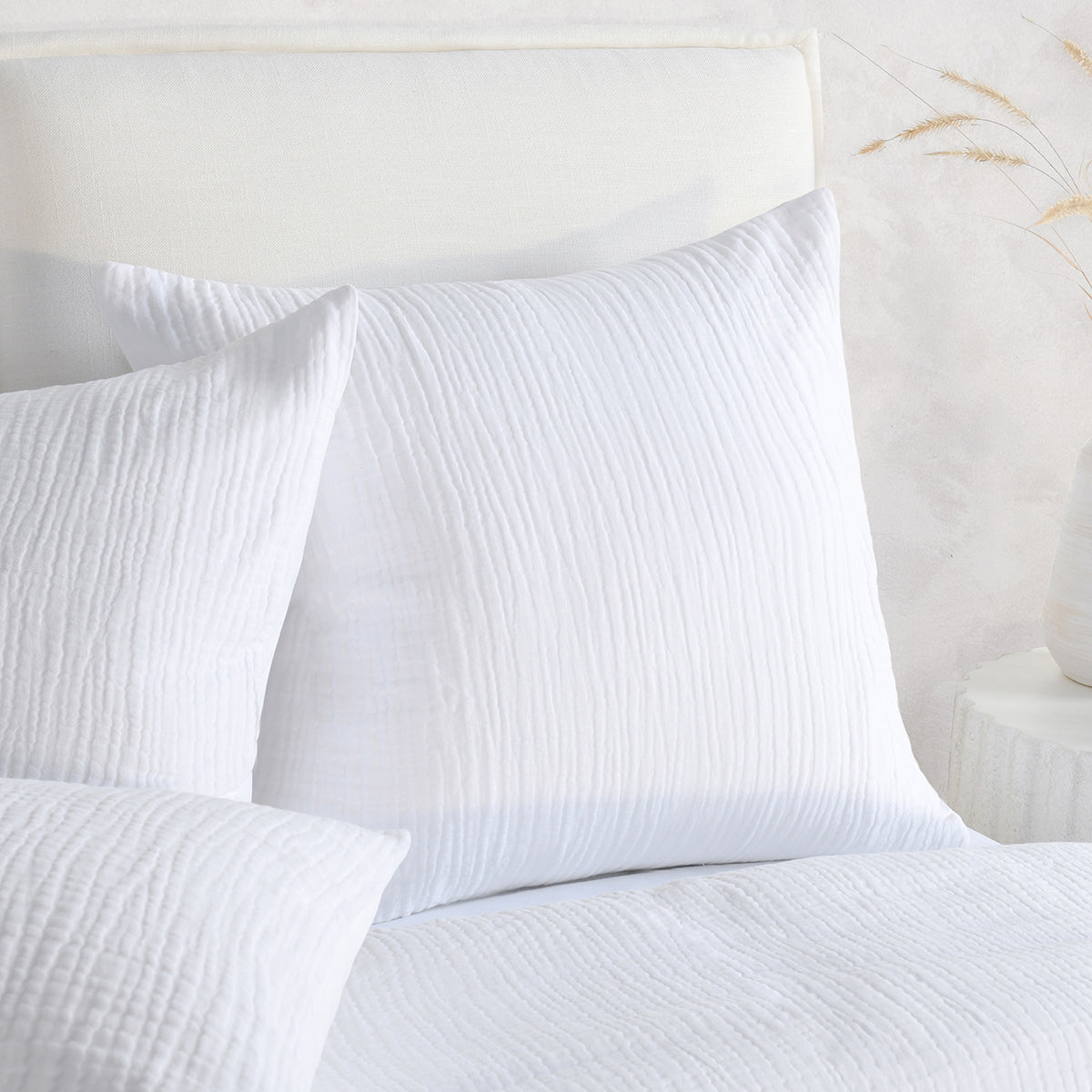 Cardiff Duvet Collection - White - King / Set
