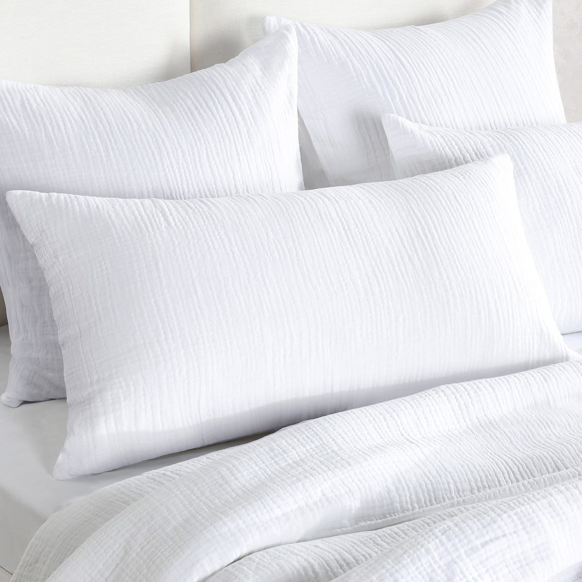 Cardiff Duvet Collection - White - King / Set