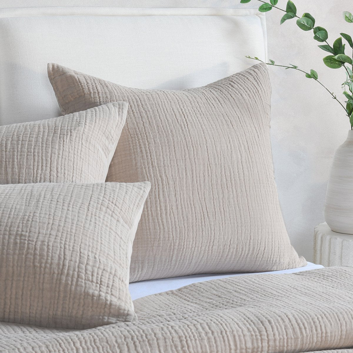 Cardiff Duvet Collection - Natural - King / Set
