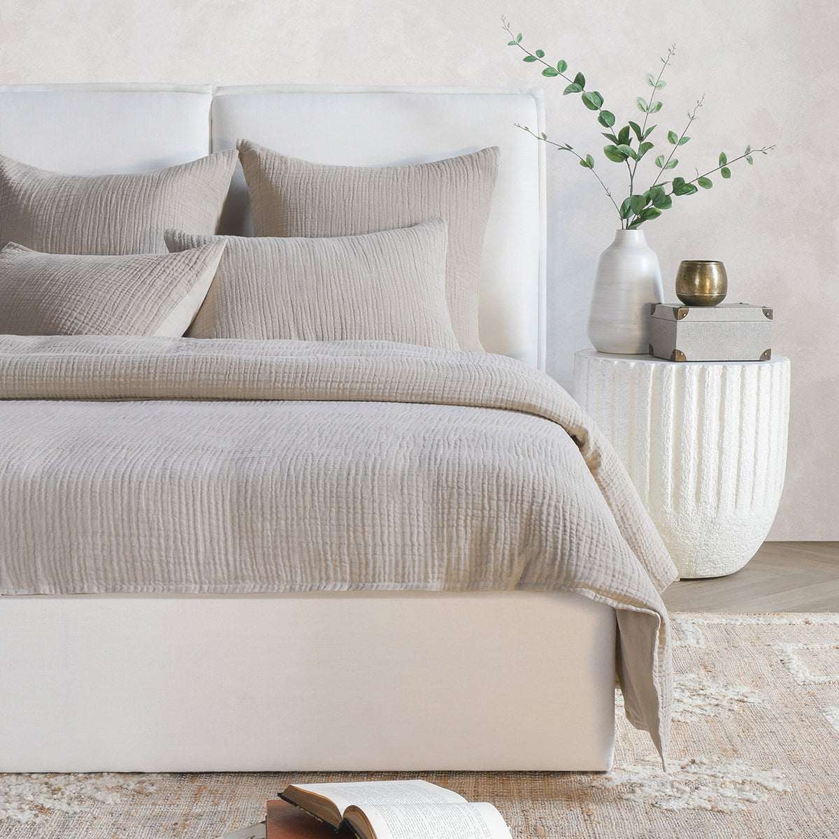 Cardiff Duvet Collection - Natural - King / Set